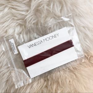 Vanessa Mooney Burgundy Velvet Choker